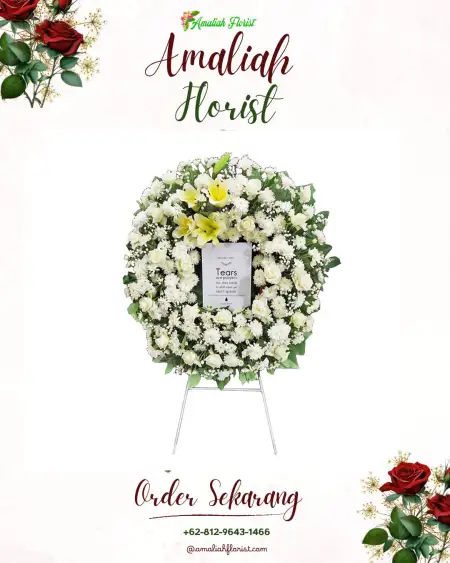 Krans Bunga Duka Seranau